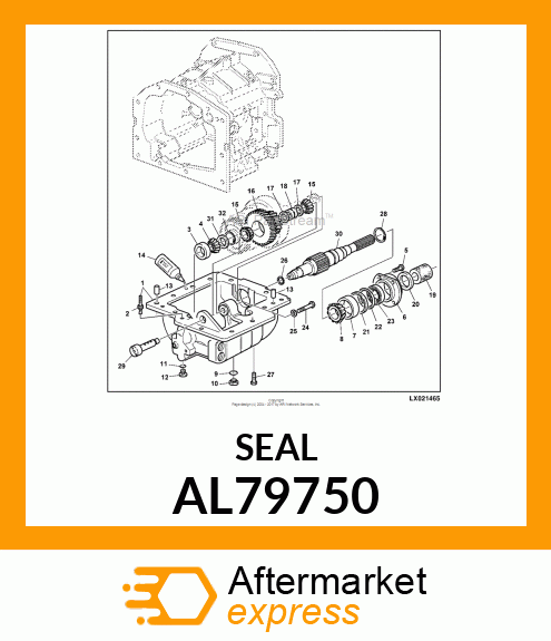 SEAL,OIL AL79750