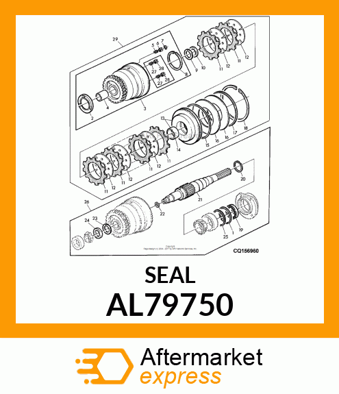 SEAL,OIL AL79750