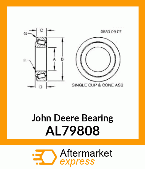 ROLLER BEARING AL79808