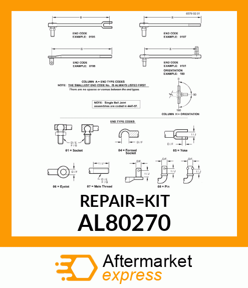 ROD,LIFT LINK AL80270