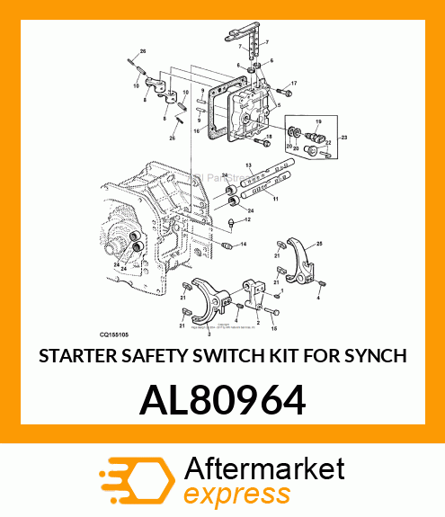 STARTER SAFETY SWITCH KIT FOR SYNCH AL80964