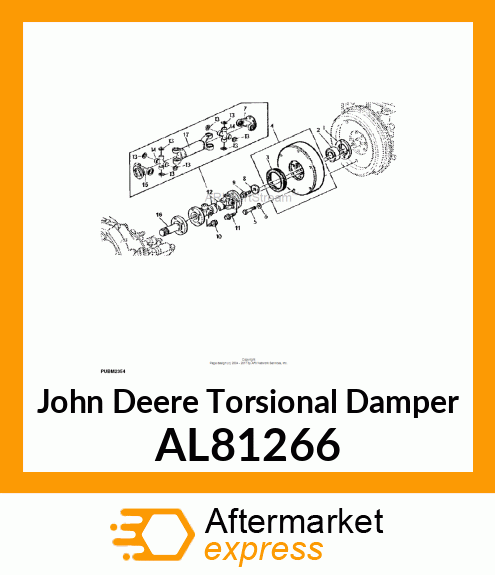 TORSIONAL DAMPER, TORSIONAL DAMPER AL81266