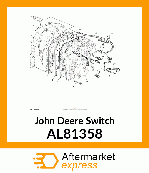 TEMPERATURE SWITCH, LOW OIL TEMPERA AL81358