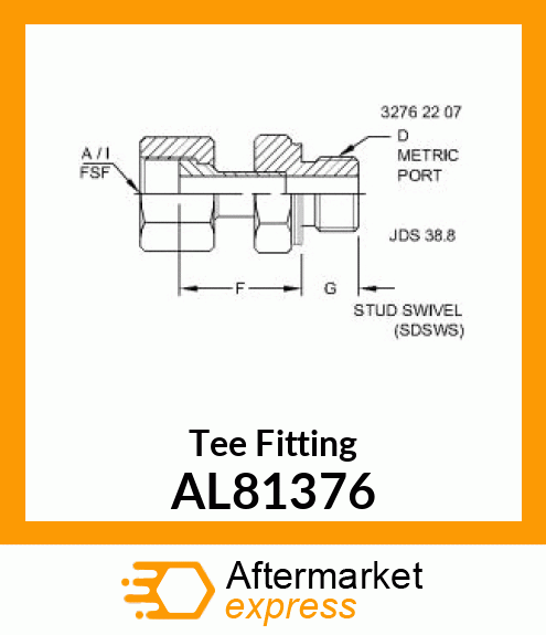 Tee Fitting AL81376