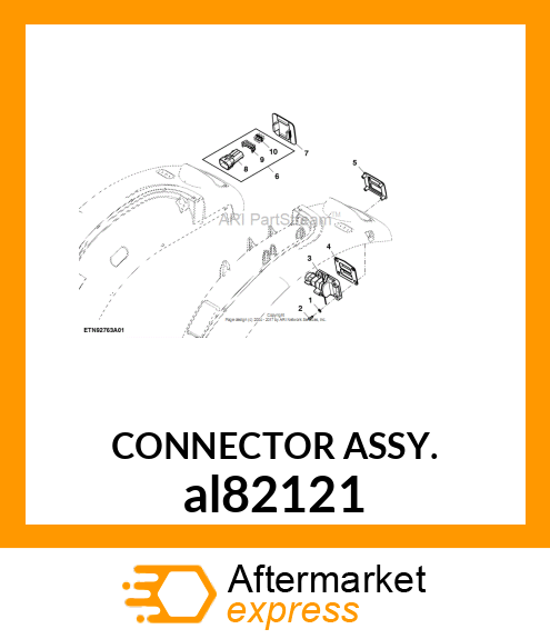 CONNECTOR ASSY. al82121