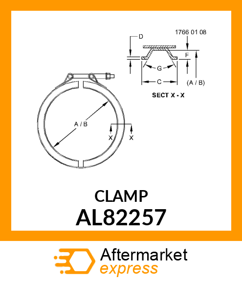 CLAMP ASSY. AL82257