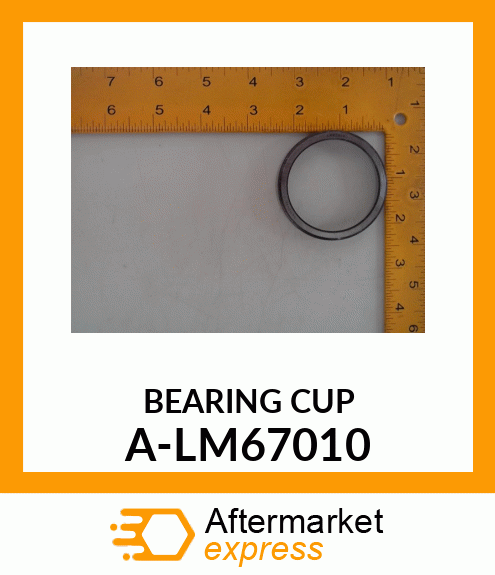 Bearing - BEARING CUP A-LM67010