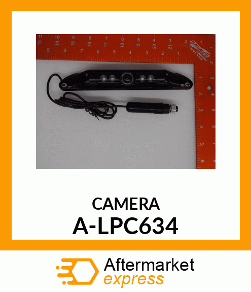 Plate - CAMERA, LICENSE PLATE A-LPC634