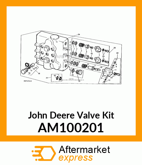 VALVE KIT, KIT, LOAD CHECK AM100201