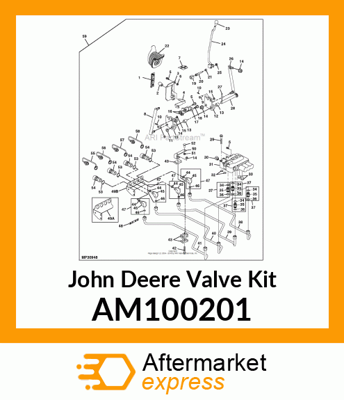 VALVE KIT, KIT, LOAD CHECK AM100201