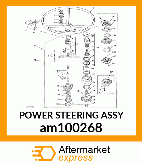 POWER STEERING ASSY am100268