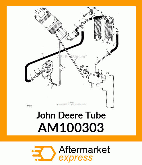 TUBE, INLET AM100303