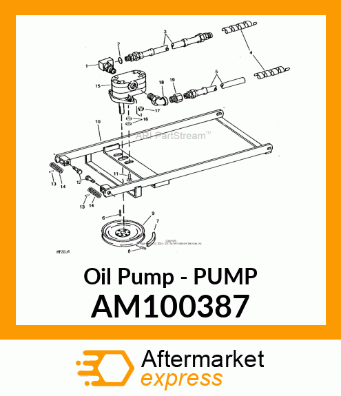 Oil Pump - PUMP AM100387