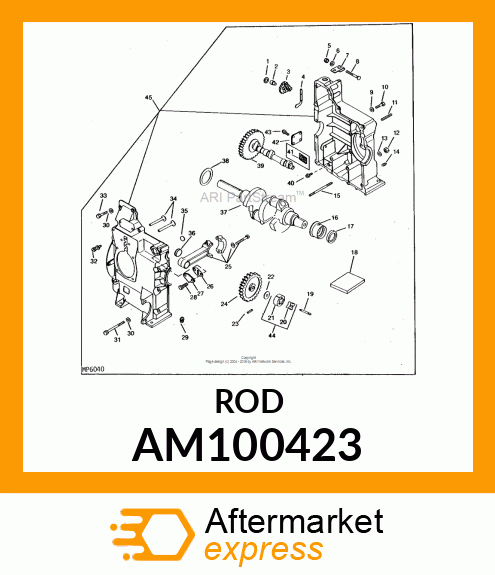 Connecting Rod - CONNECTING ROD, STD. AM100423