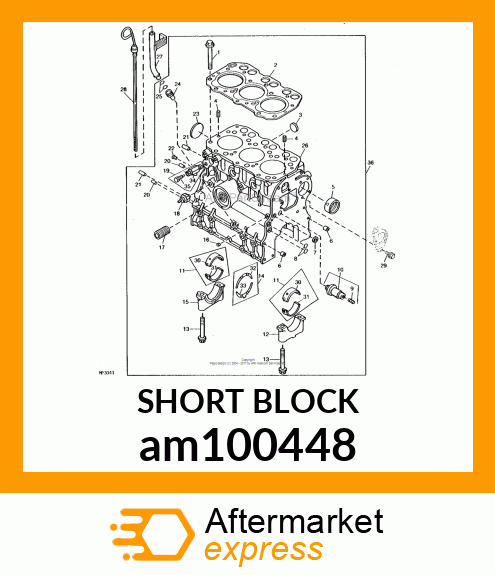 SHORT BLOCK am100448