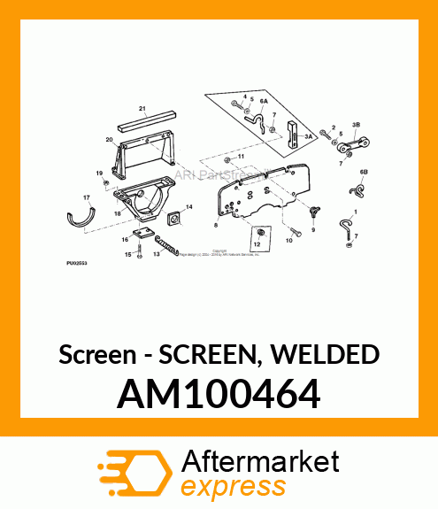 Screen - SCREEN, WELDED AM100464