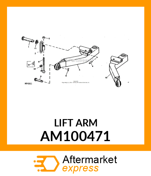 Lift Arm AM100471