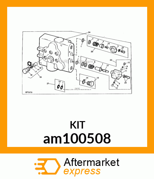 KIT, FLOAT DETENT am100508