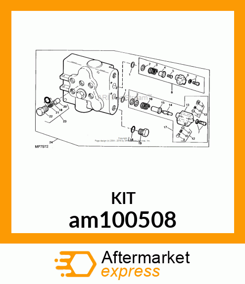 KIT, FLOAT DETENT am100508