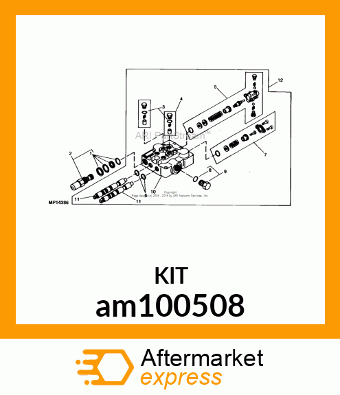 KIT, FLOAT DETENT am100508