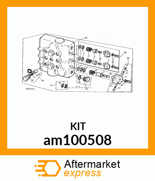 KIT, FLOAT DETENT am100508