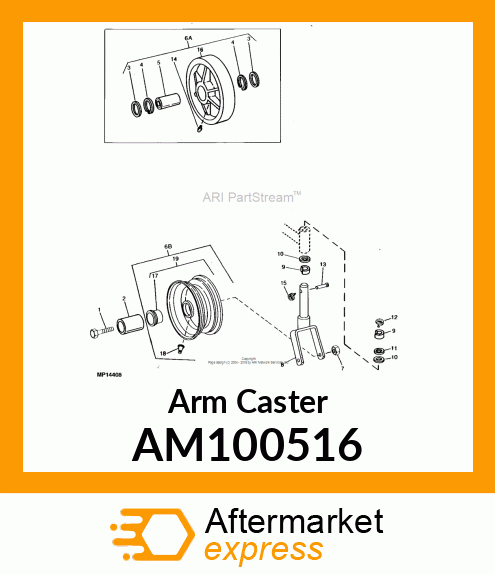 Arm Caster AM100516