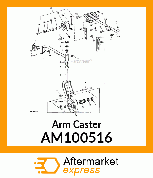 Arm Caster AM100516