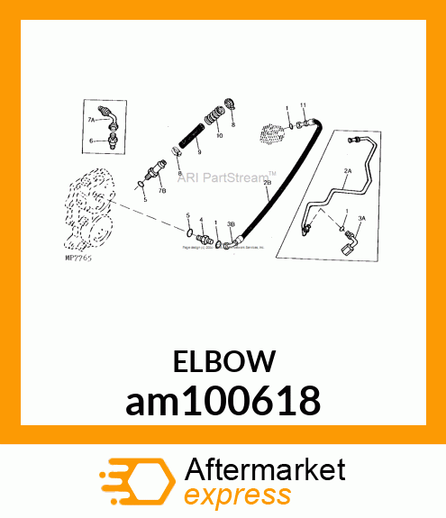 ADAPTER, TUBE am100618