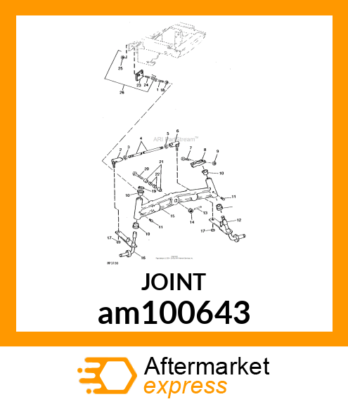 JOINT, LH BALL am100643