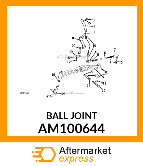 JOINT, RH BALL AM100644