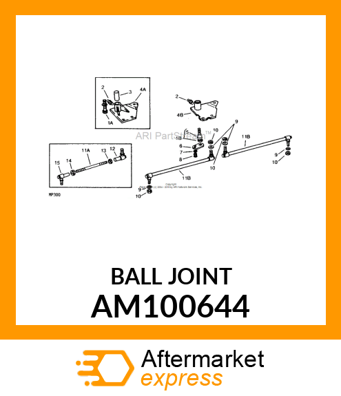 JOINT, RH BALL AM100644