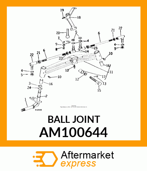 JOINT, RH BALL AM100644