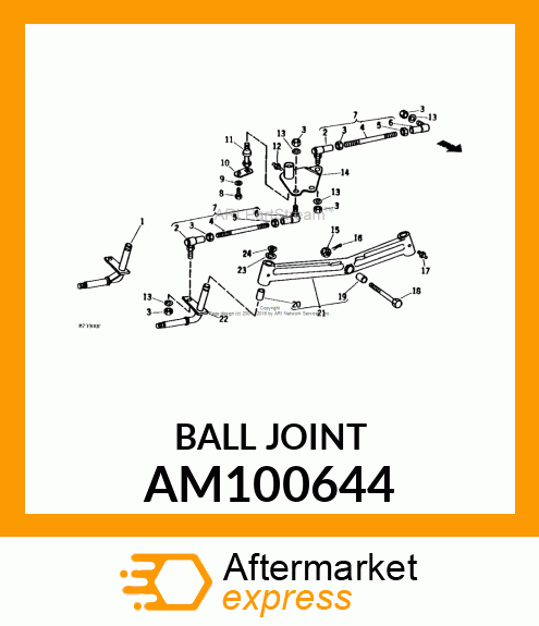 JOINT, RH BALL AM100644