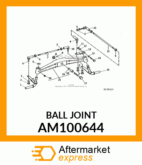 JOINT, RH BALL AM100644