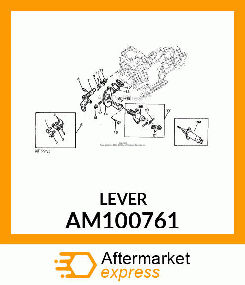 Lever AM100761