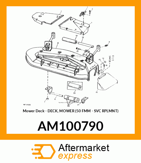 Mower Deck AM100790