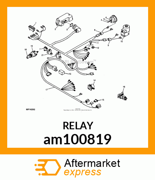 MODULE, GLOW PLUG am100819