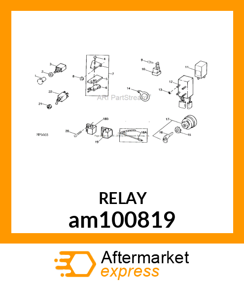 MODULE, GLOW PLUG am100819