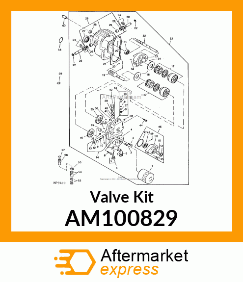 Valve Kit AM100829