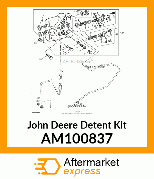 KIT,DETENT OUT AM100837