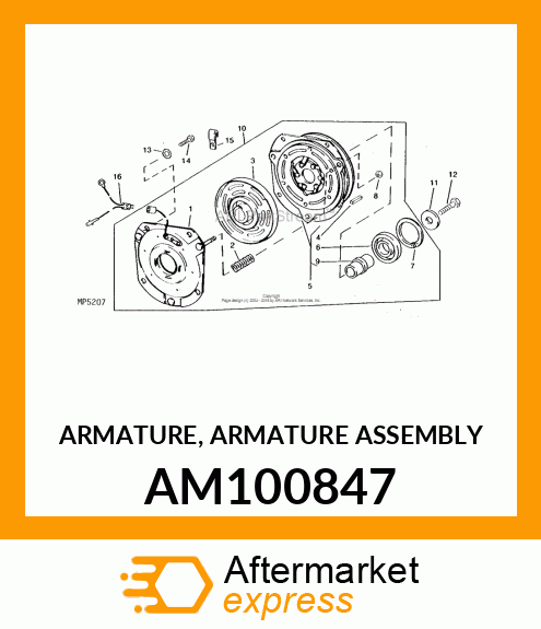 Armature AM100847