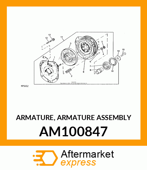 Armature AM100847