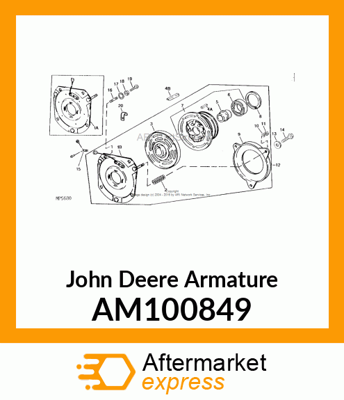 ARMATURE ASSEMBLY AM100849