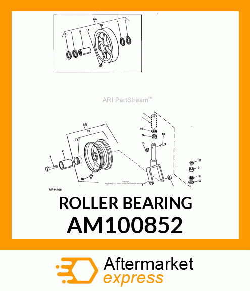 Cylindrical Roller Bearing AM100852