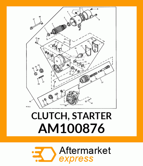 Clutch AM100876