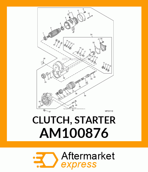 Clutch AM100876