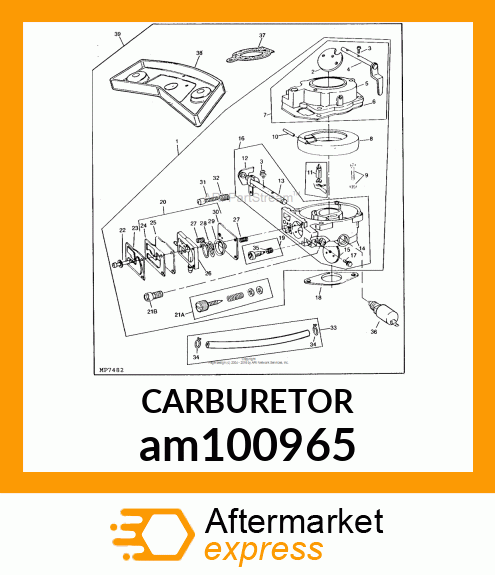 CARBURETOR am100965