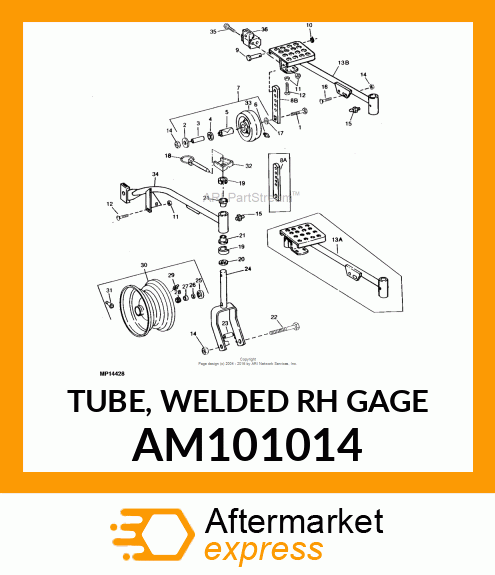 Tube Welded Rh Gage AM101014