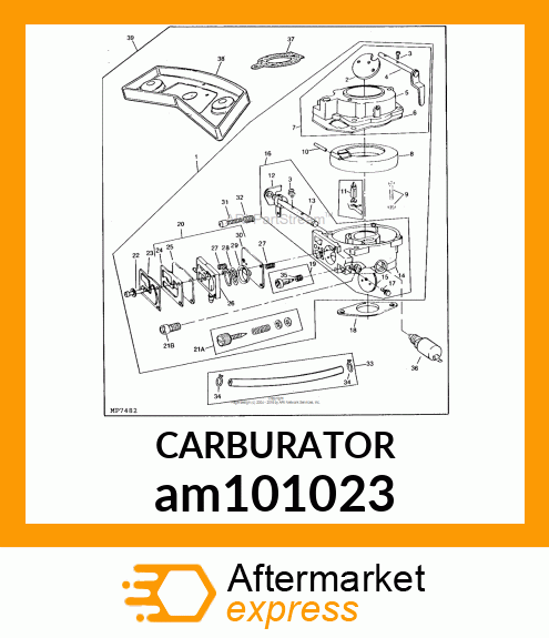 CARBURETOR am101023