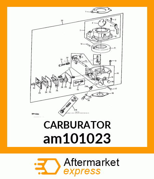 CARBURETOR am101023